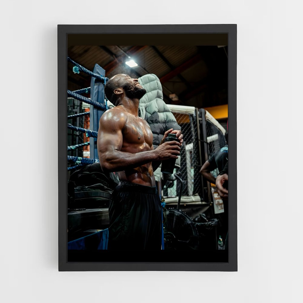 Poster Champion de la Salle – affiche MMA (vue 2)